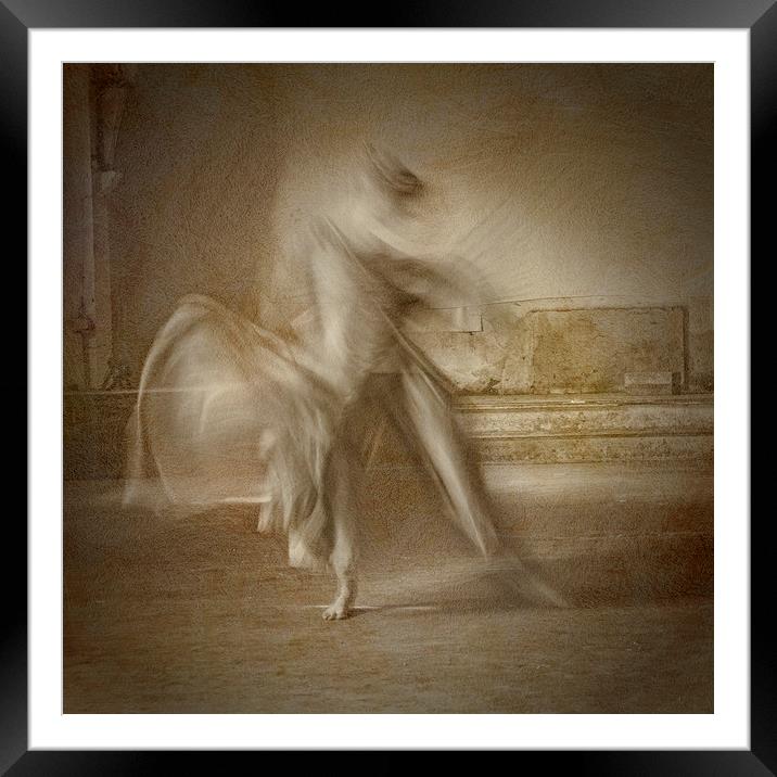 Movement and Dance Framed Mounted Print by Caroline Claye