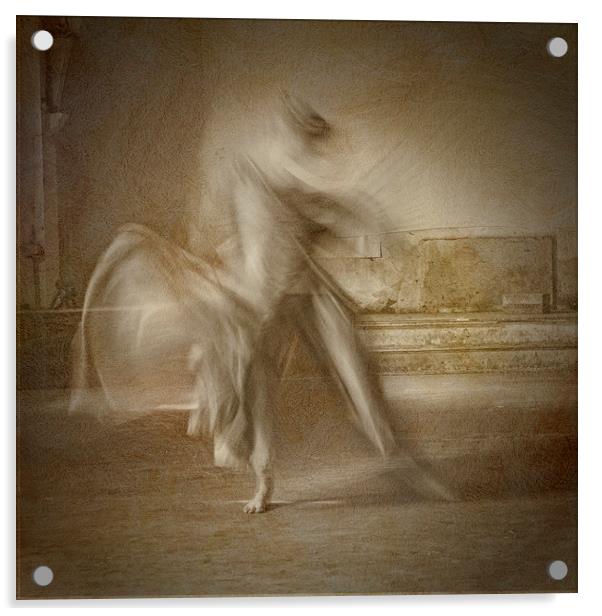 Movement and Dance Acrylic by Caroline Claye