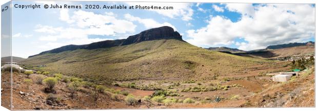 Gran Canaria Countryside Canvas Print by Juha Remes