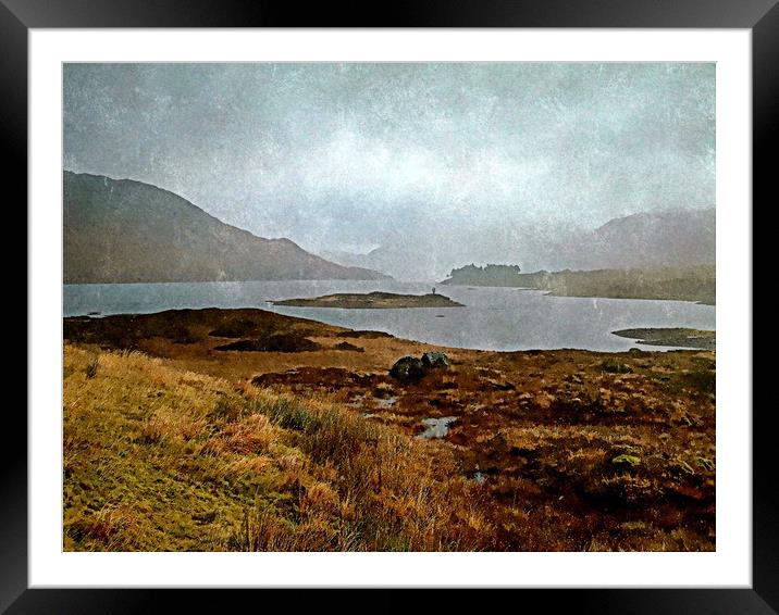 moody clunie Framed Mounted Print by dale rys (LP)