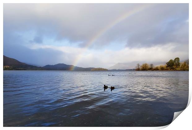 Derwent Rainbow Print by Sarah Couzens