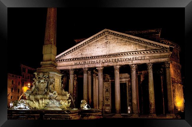 The Pantheon Framed Print by Ray Hill