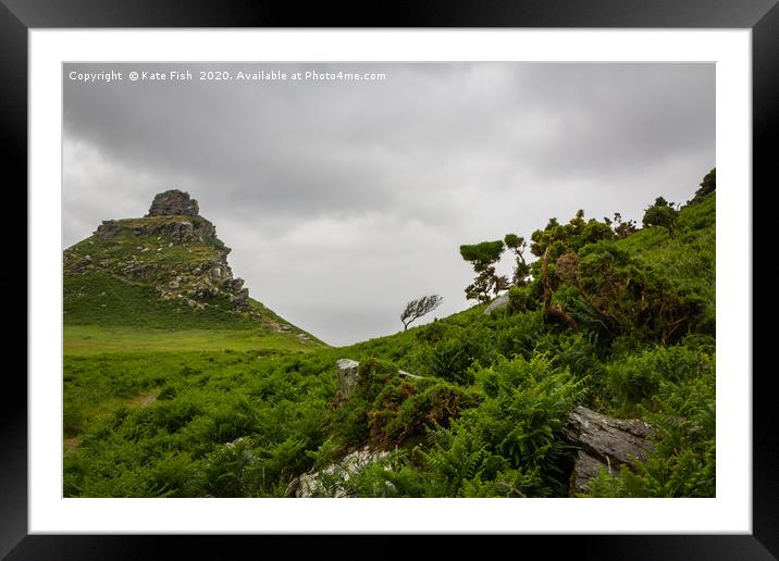 Valley of the Rocks I Framed Mounted Print by Kate Fish