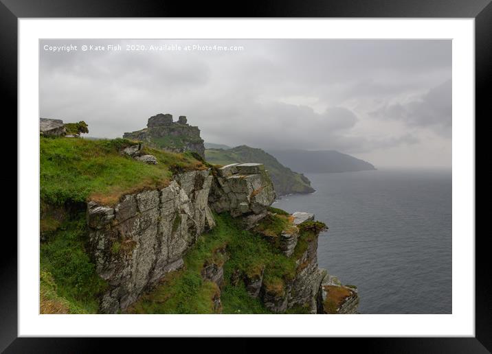 Valley of the Rocks III Framed Mounted Print by Kate Fish