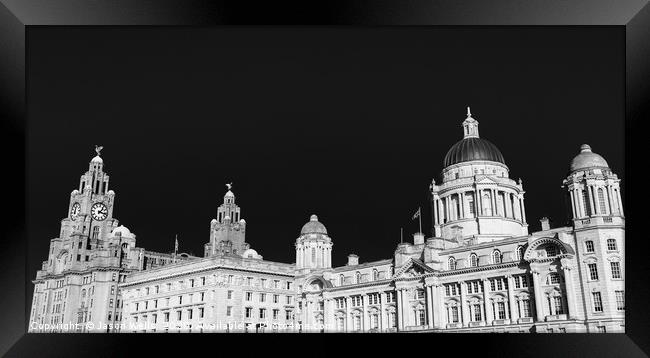 Top of the Three Graces Framed Print by Jason Wells