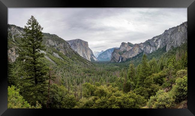 Tunnel View Framed Print by Ray Hill
