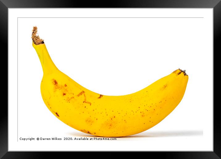 Gone Bananas  Framed Mounted Print by Darren Wilkes