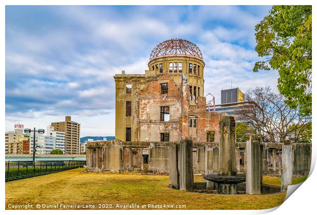 Hiroshima Peace Park, Japan Print by Daniel Ferreira-Leite