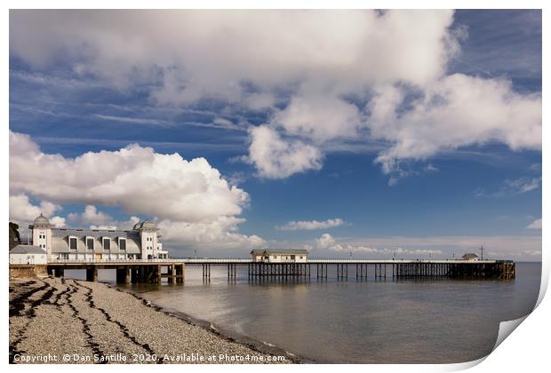 Penarth Pier Pavilion, Penarth, Wales Print by Dan Santillo