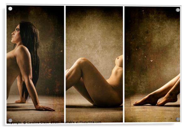 Bodyparts Acrylic by Caroline Claye