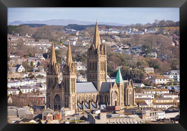 Truro Cathedral Framed Print by CHRIS BARNARD