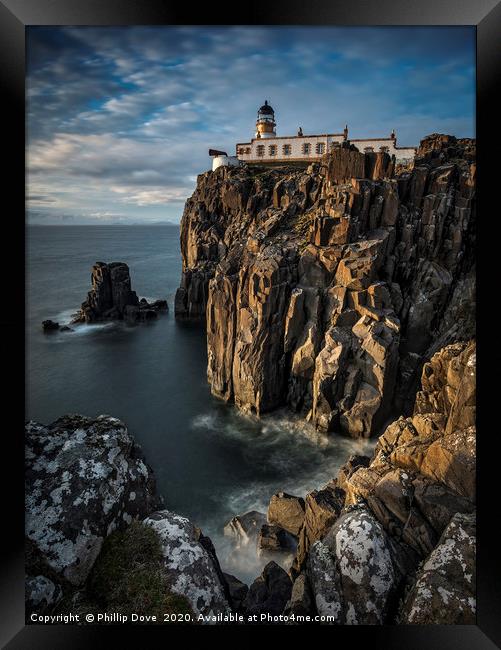 Neist Point. Isle of Skye Framed Print by Phillip Dove LRPS