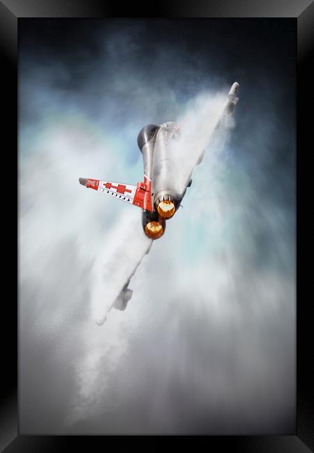 Eurofighter Typhoon ZK315 Framed Print by J Biggadike