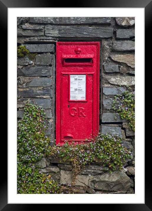Post box Framed Mounted Print by Rory Trappe