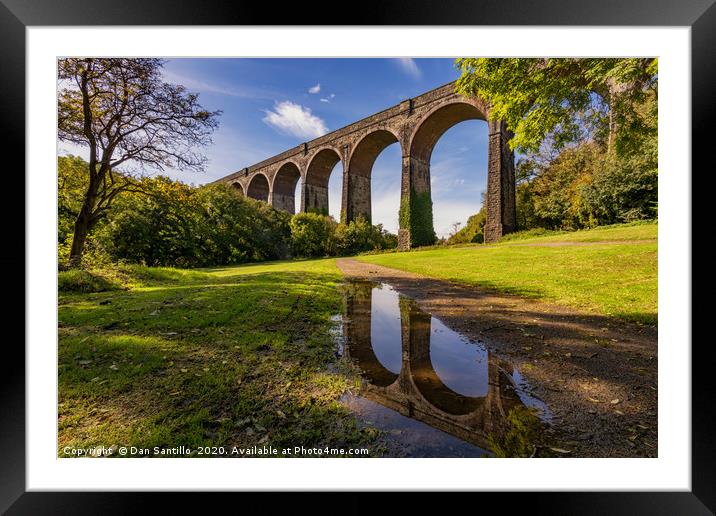 Porthkerry Country Park, Barry, Wales Framed Mounted Print by Dan Santillo