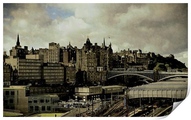 EDINBURGH 2  Print by dale rys (LP)