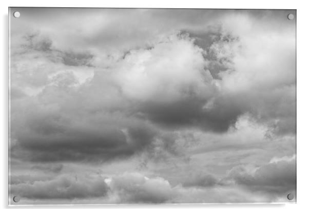 Rain Bearing Cloudscape Acrylic by Rob Cole