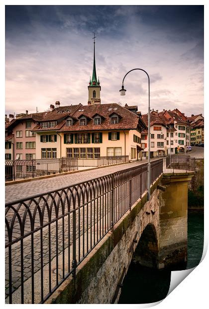 City of Bern Print by Svetlana Sewell