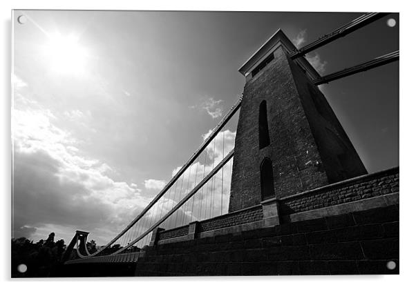 Clifton Suspesion Bridge Acrylic by Samantha Higgs