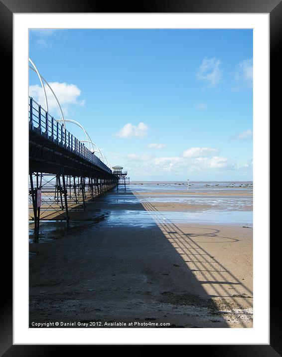 Southport Pier, Lancashire Framed Mounted Print by Daniel Gray