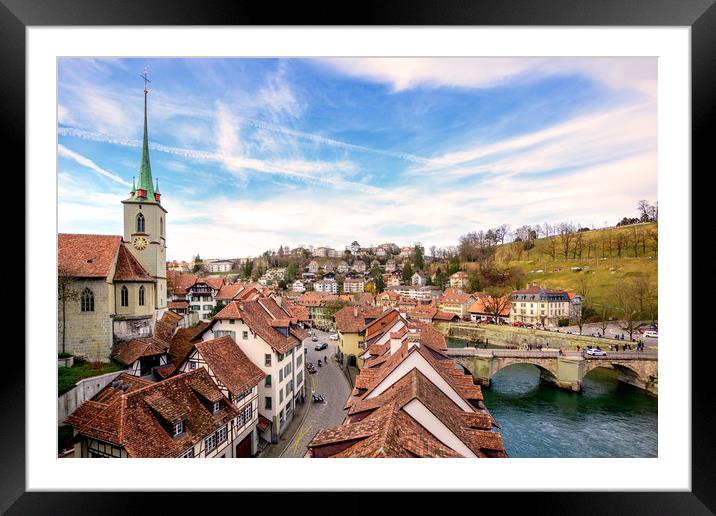 Old Town of Bern Framed Mounted Print by Svetlana Sewell
