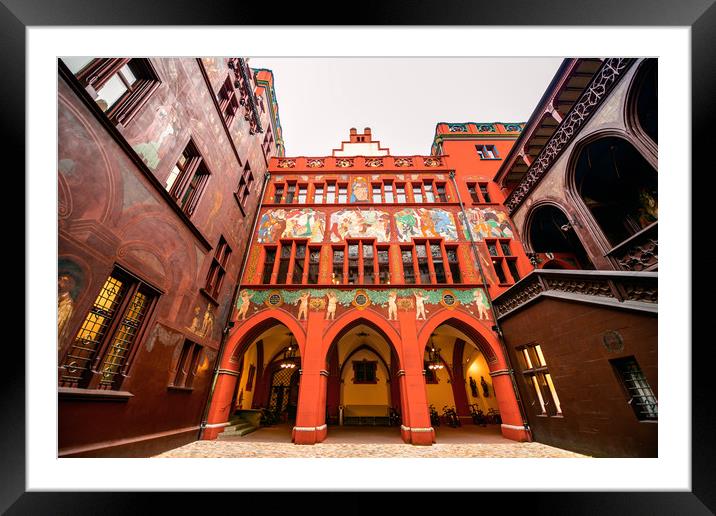 Rathaus Architecture Framed Mounted Print by Svetlana Sewell