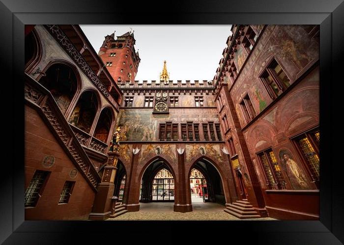 Rathaus Architecture Framed Print by Svetlana Sewell