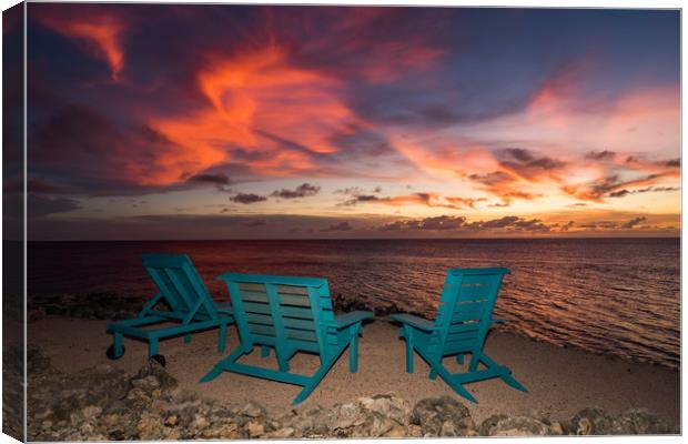  Views around the Caribbean Island of Curacao Canvas Print by Gail Johnson