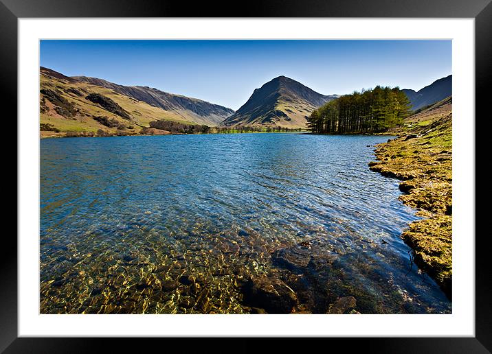 Fleetwith Pike, Buttermere Framed Mounted Print by David Lewins (LRPS)