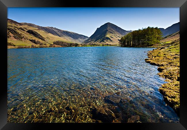 Fleetwith Pike, Buttermere Framed Print by David Lewins (LRPS)
