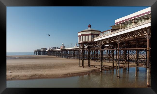 North pier Blackpool Framed Print by Alan Tunnicliffe