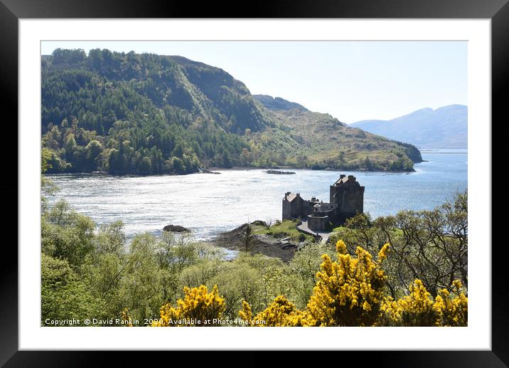 Eilean Donan Castle on a summer afternoon  in the  Framed Mounted Print by Photogold Prints