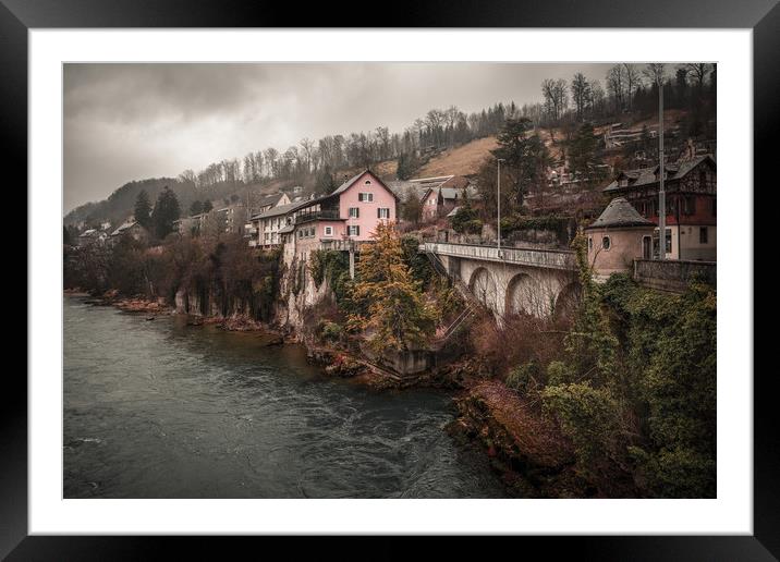 Old Town of Brugg Framed Mounted Print by Svetlana Sewell