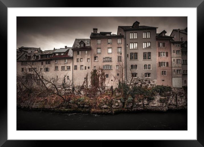 Old Town of Brugg Framed Mounted Print by Svetlana Sewell