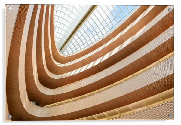Calatrava Library Acrylic by Svetlana Sewell