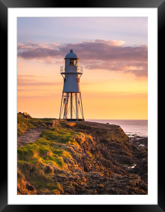 Black Nore Lighthouse  Framed Mounted Print by Dean Merry