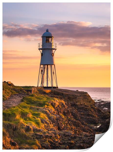 Black Nore Lighthouse  Print by Dean Merry
