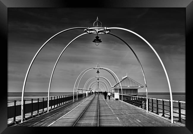 Southport Pier Framed Print by David McCulloch