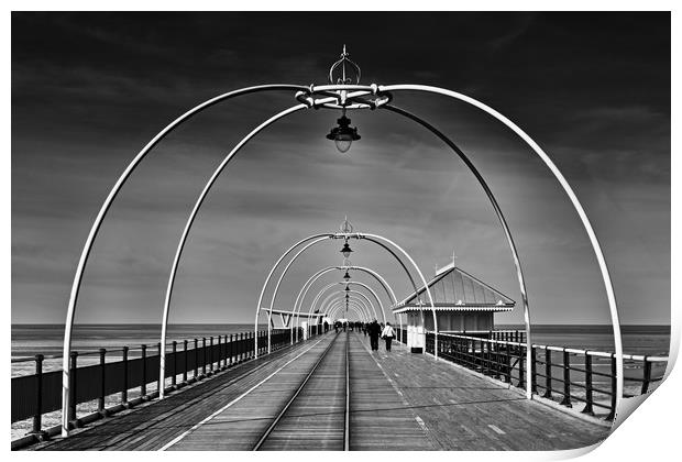 Southport Pier Print by David McCulloch