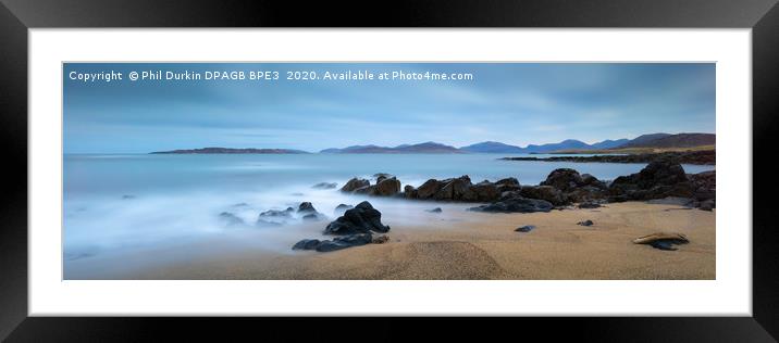 The Isle of Harris Framed Mounted Print by Phil Durkin DPAGB BPE4