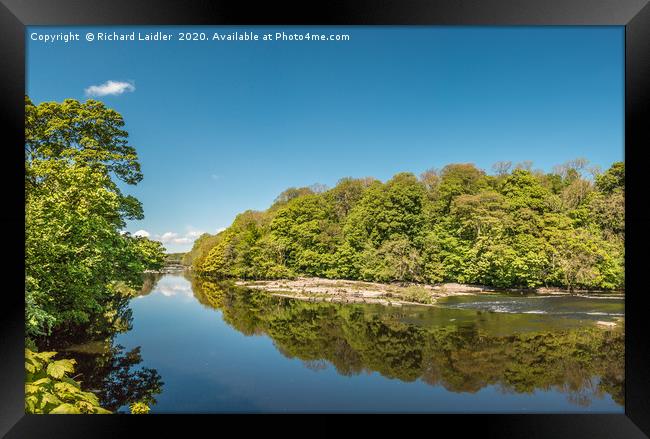 Reflection Perfection Framed Print by Richard Laidler