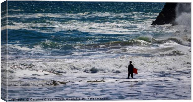 The Big Sea Canvas Print by Caroline Claye