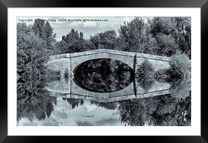 Route Claude Bonnier - Toned Framed Mounted Print by Trevor Camp