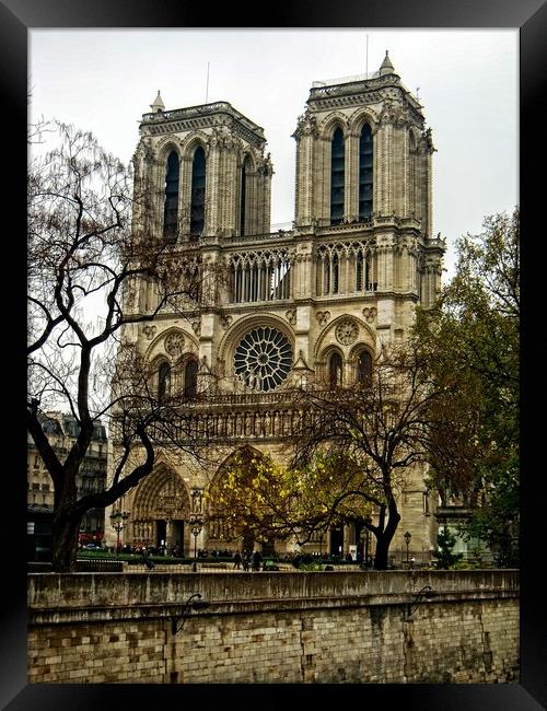 Notre Dame Cathedral Framed Print by Martin Smith
