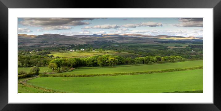 The Brecon Beacons National Park Framed Mounted Print by Leighton Collins