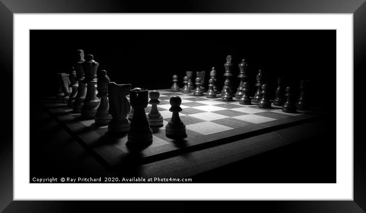 Fancy a Game Framed Mounted Print by Ray Pritchard