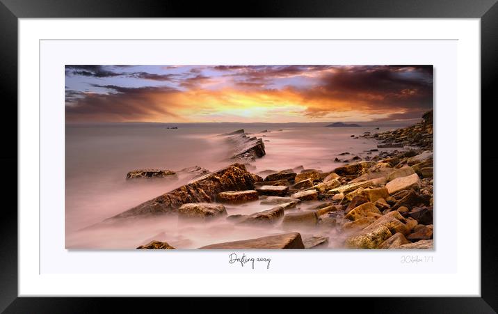 Drifting away Framed Mounted Print by JC studios LRPS ARPS