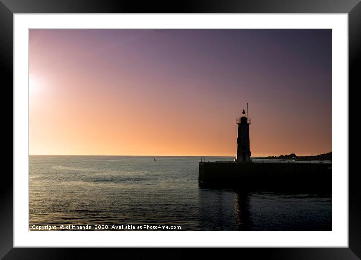 Anstruther harbour light house, fife, scotland. Framed Mounted Print by Scotland's Scenery