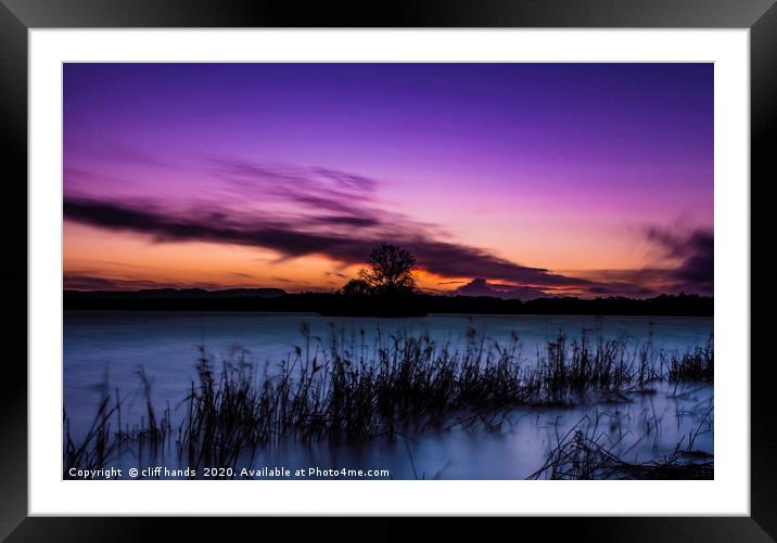Loch Leven at sunset Framed Mounted Print by Scotland's Scenery