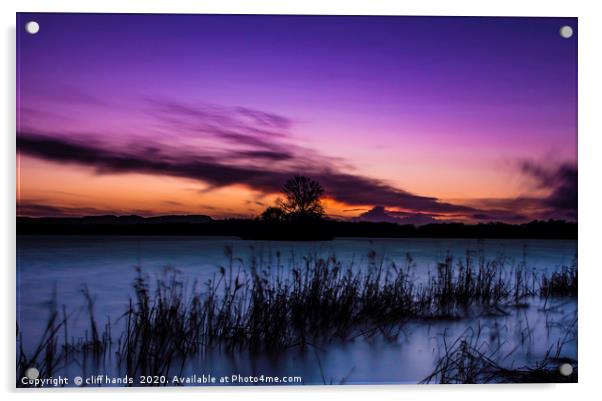 Loch Leven at sunset Acrylic by Scotland's Scenery